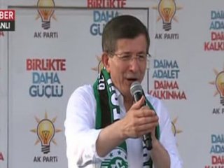 Davutoğlu Kırşehir'de Konuşuyor