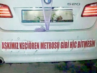 Keçiören Metrosu Alay Konusu Oldu
