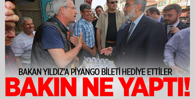 Bakan Yıldız Hediye Piyango Bileti İçin Ne Dedi?