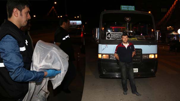 Dolmuşta Cenin Bulundu