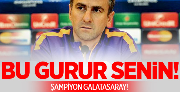 Şampiyon Galatasaray!