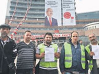 CHP Genel Merkezi'nde İşçilere Dayak