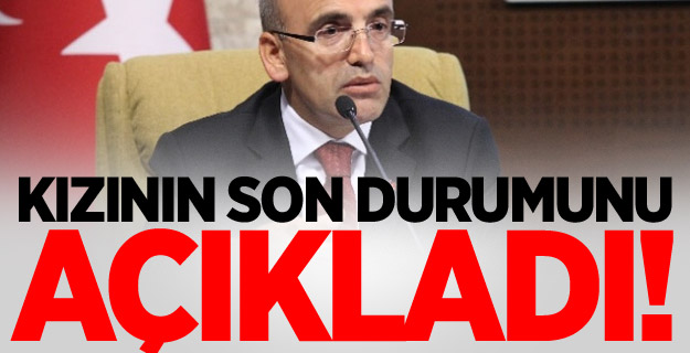 Bakan Şimşek kızı Azra Esma'nın sağlık durumunu açıkladı