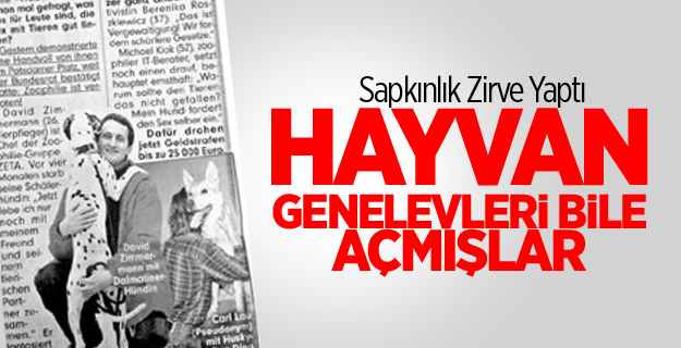 İsveç'te Hayvan Skandalı