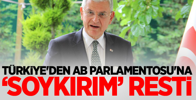 Türkiye'den AB Parlamentosu'na ‘soykırım’ resti