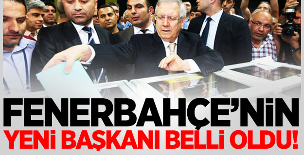 Fenerbahçe Başkanını Seçti
