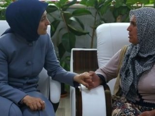 Sare Davutoğlu'ndan sürpriz ziyaret