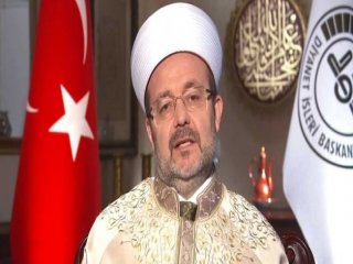 Mehmet Görmez'den Berat Kandili Mesajı