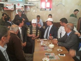 Mhp Adayları Çimen Aşkale Ve Çat’a Çıkarma Yaptı