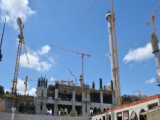 Çamlıca Camii’nde Sona Doğru