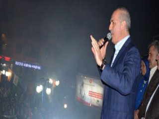 Kurtulmuş: Seçmek Sizden Hizmet Bizden