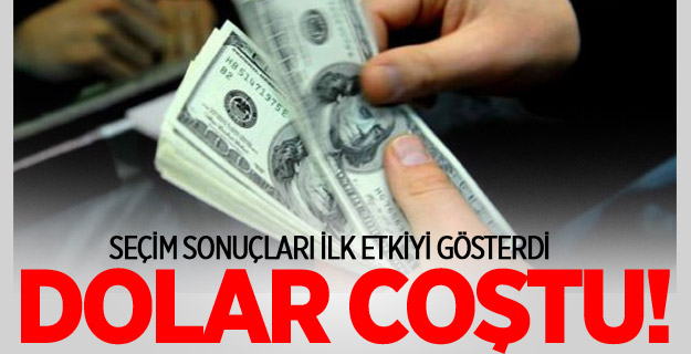 Doların Seçim Tepkisi Sert Oldu!
