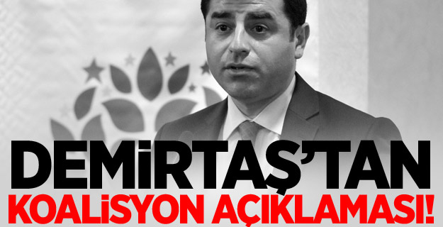 Selahattin Demirtaş'tan İlk Açıklama