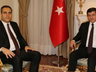 Davutoğlu, Hakan Fidan'la Görüştü