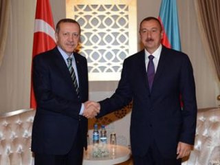 Erdoğan Aliyev’le Görüştü