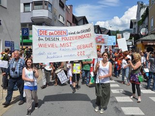 Avusturya'da "Bilderberg" protestosu