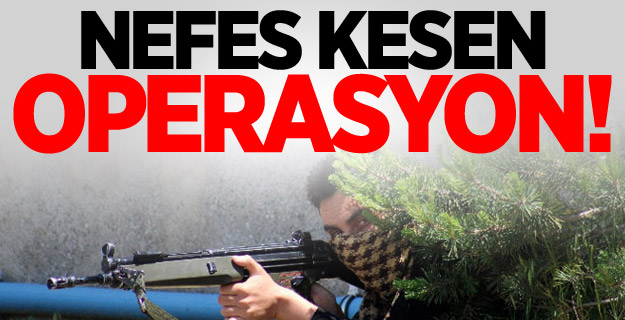 Jandarmadan Nefes Kesen Terör Operasyonu