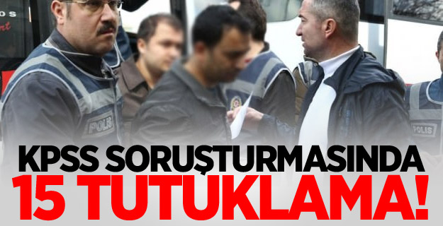 KPSS soruşturmasında flaş gelişme