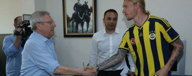 Kjaer, Aziz Yıldırım İle Bir Araya Geldi