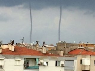Yarım Saat Süren Hortum Korkuttu!
