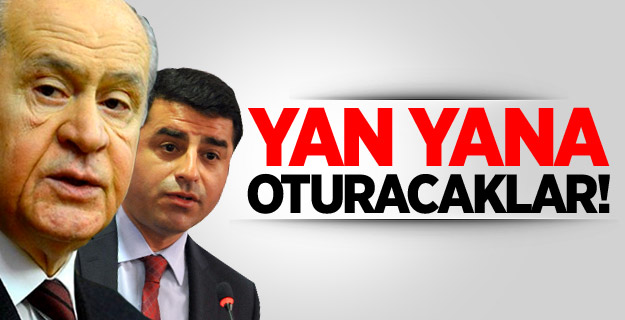 HDP ve MHP yan yana olacak!