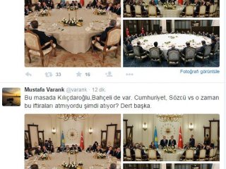 "Aynı Masada Kılıçdaroğlu ve Bahçeli de Oturmuş"