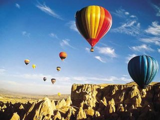 Kapadokya'da Korkunç Balon Kazası