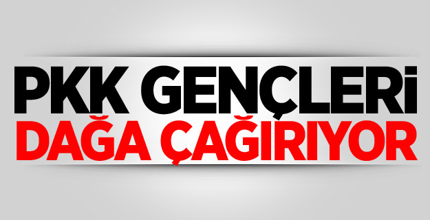 PKK Gençleri Dağa Çağırıyor