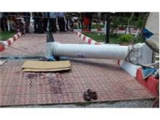 Pazarda akıl almaz ölüm