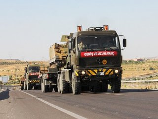 Suriye sınırına Askeri Sevkiyat