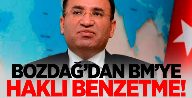 Bekir Bozdağ: 'BM Ölü Sayıcılığı Yapıyor'