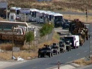 Son yılların en büyük askeri sevkiyatı