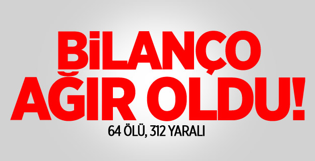 Bayram Tatilinde Acı Bilanço