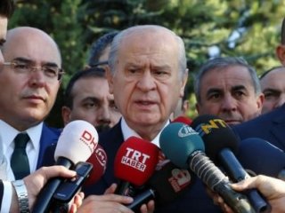 Bahçeli'den 'AK Parti'ye Destek' Açıklaması