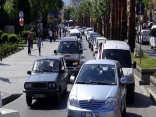 Çanakkale'de Tatil Dönüşü Yoğunluğu