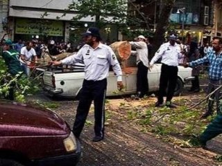 Tahran'da Kum Fırtınasında Beş Kişi Öldü