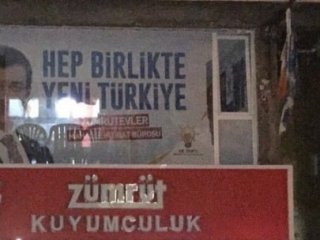 AK Parti Bürosuna Silahlı Saldırı