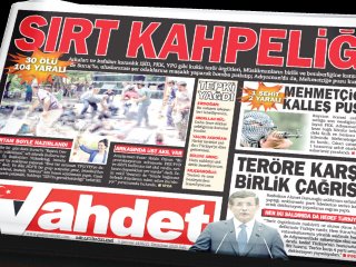 Terör Örgütü Vahdet'i Hedef Gösterdi