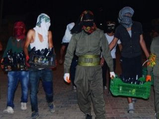 PKK'lılardan Kasa Kasa Molotof