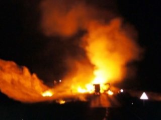 Siirt'te Baraj İnşaatında Patlama