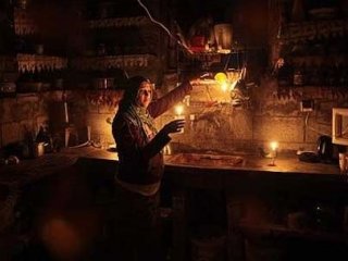 Gazze'de Elektrik Tükendi