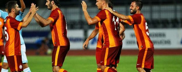 G.Saray'da Podolski Şov!