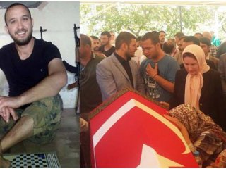 Türkmen Dağı Şehidini MHP'liler uğurladı