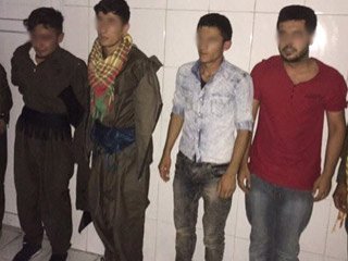 6 PKK'lı Karakola Girmeden Yakalandı