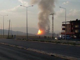 Ağrı'da Doğalgaz Boru Hattına Sabotaj Düzenlendi