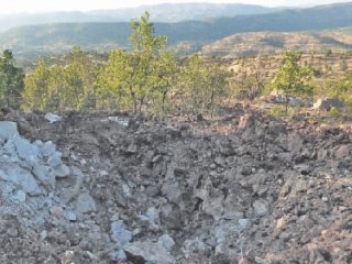İşte Bombalanan PKK'nın Kamplarının Son Hali