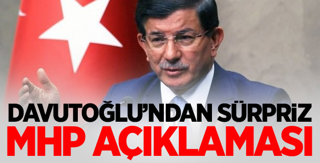 Davutoğlu: MHP İle Temaslarımız Devam Ediyor