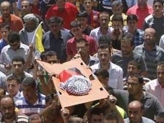 Yakılan Filistinli Bebek Defnedildi