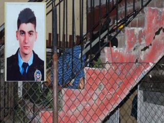 Şehit Polis Kendini Siper Etmiş