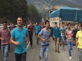 Pozantı'da Terörist Cenazelerini Yakmak İstediler